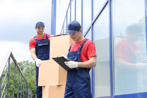 Health and safety policy in action during a van move