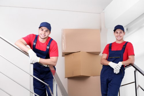 Careful packing and loading for a move in Ardleighgreen