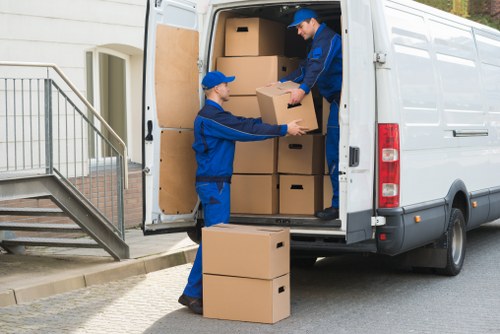 Removal team helping with a local move in Ardleighgreen