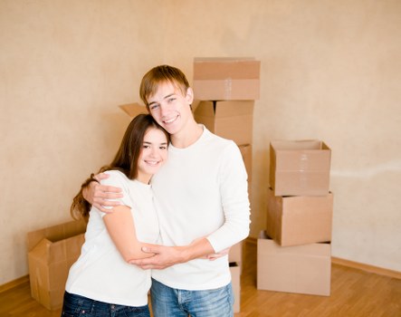 Professional movers loading items for an Ardleighgreen property move