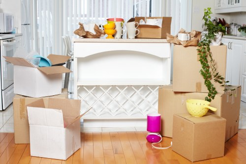 Transport support for bulky furniture and storage collections