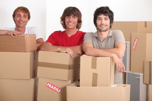 House removal team loading furniture safely for an Ardleigh Green move